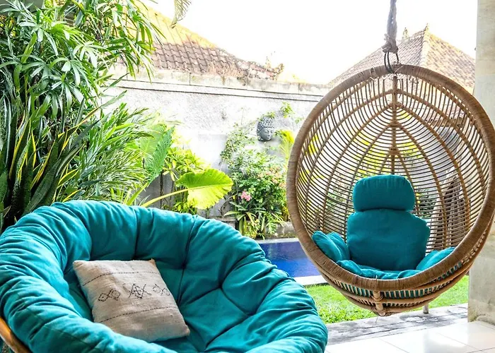 Azure 1 - Private In Shared Balinese Pool Near Echo Beach! *