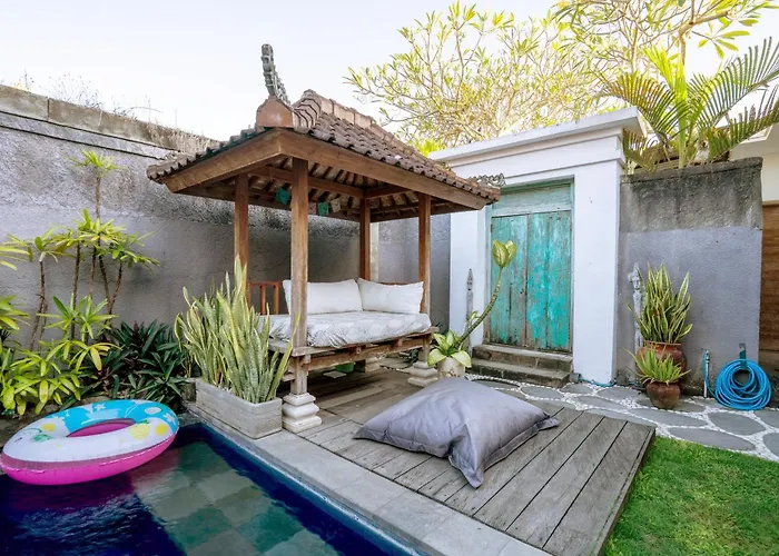 Azure 1 - Private In Shared Balinese Pool Near Echo Beach! * Canggu