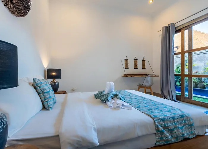 Séjour chez l'habitant Azure 1 - Private In Shared Balinese Pool Near Echo Beach!